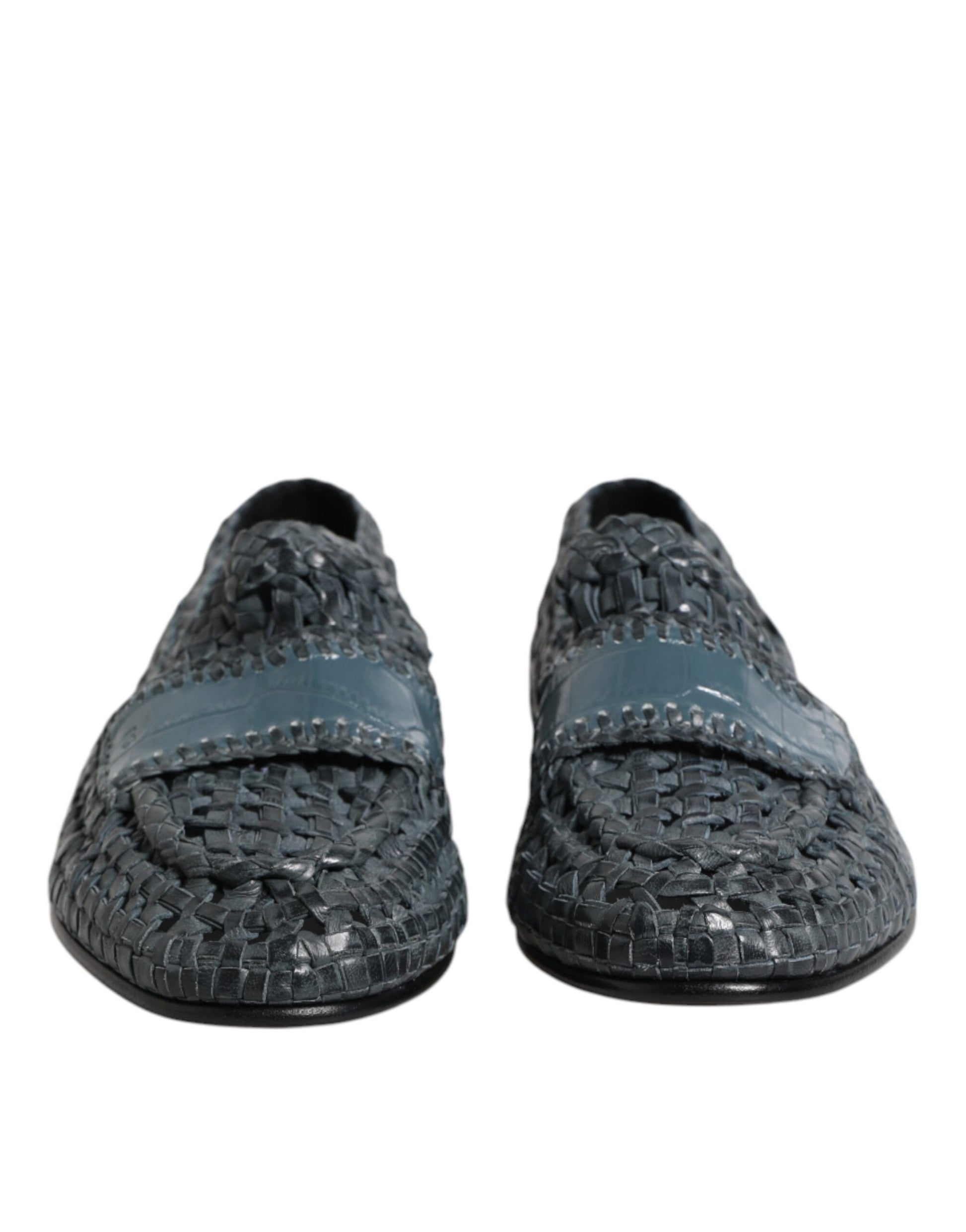 Dolce & Gabbana Blue Slip On Loafers for Men alternate view