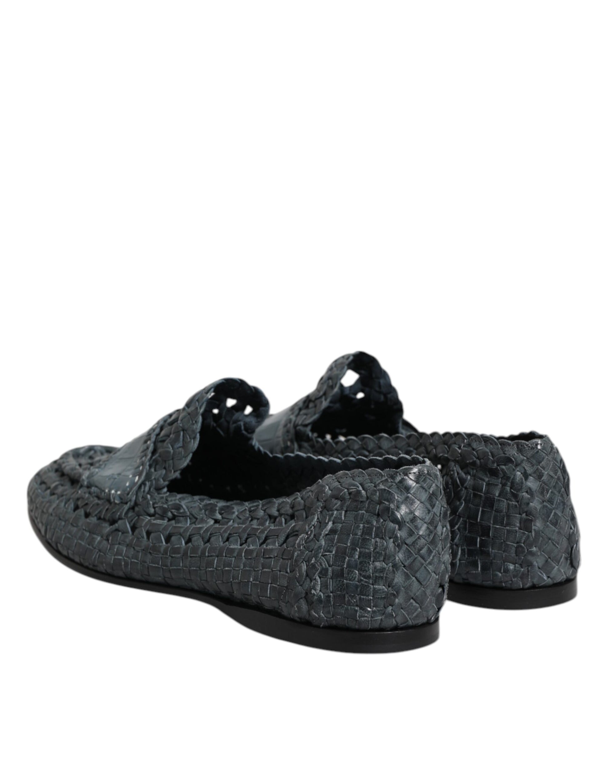 Dolce & Gabbana Blue Slip On Loafers for Men additional view