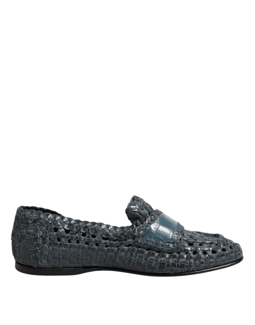 Dolce & Gabbana Blue Slip On Loafers for Men additional view