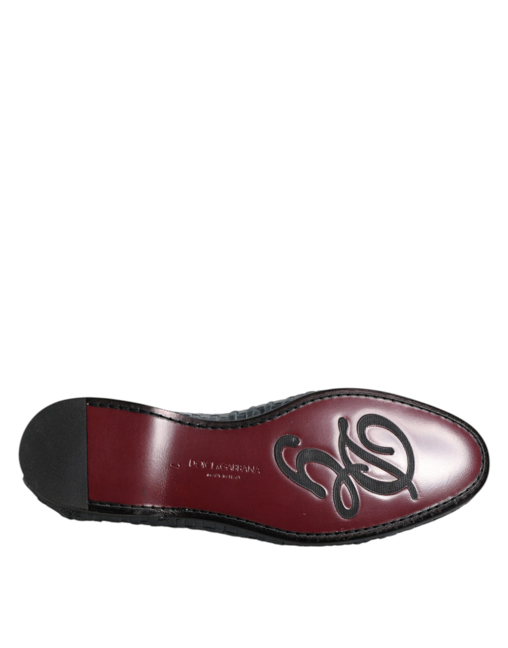 Dolce & Gabbana Blue Slip On Loafers for Men additional view