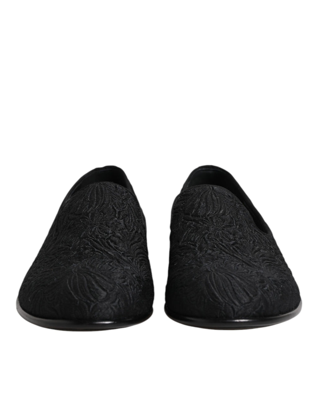 Dolce & Gabbana Black Slip On Loafers for Men alternate view
