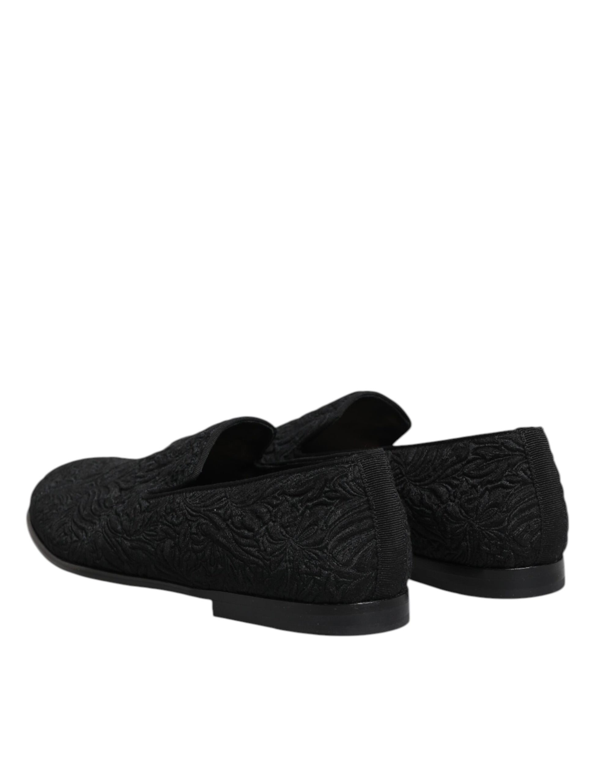 Dolce & Gabbana Black Slip On Loafers for Men additional view