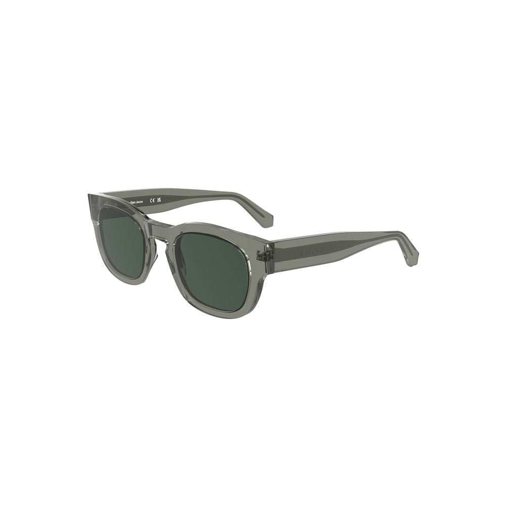 Lunettes de soleil Calvin Klein Grigio en acétate pour femme