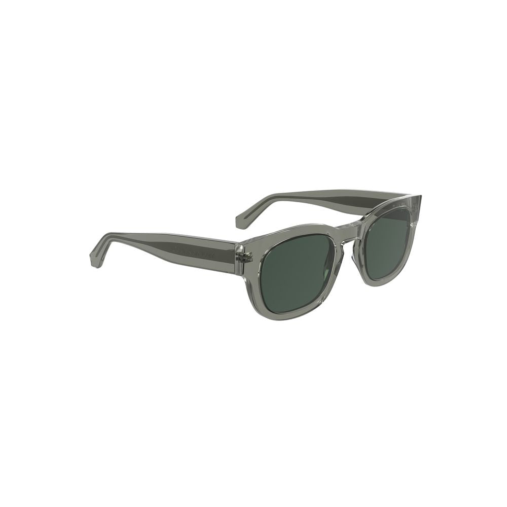 Lunettes de soleil Calvin Klein Grigio en acétate pour femme
