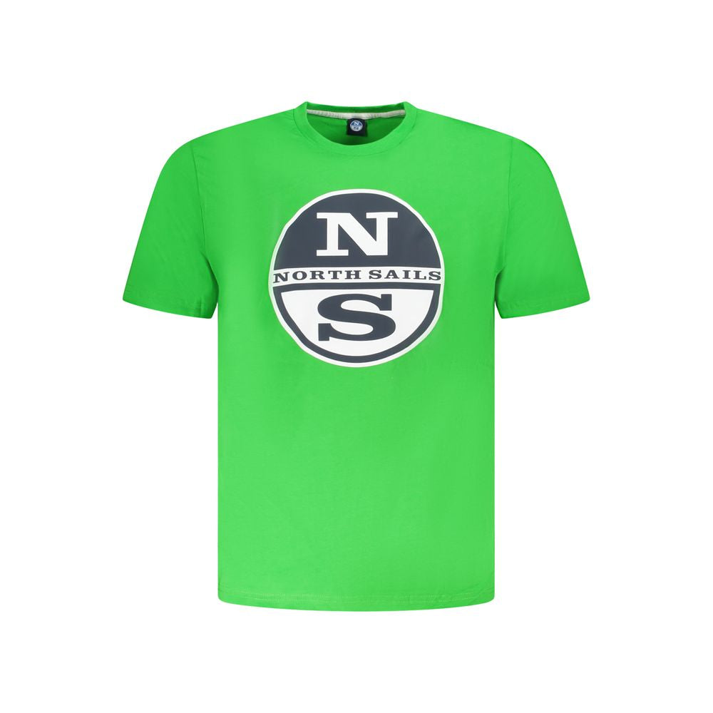 T-shirt North Sails Verde en coton pour homme