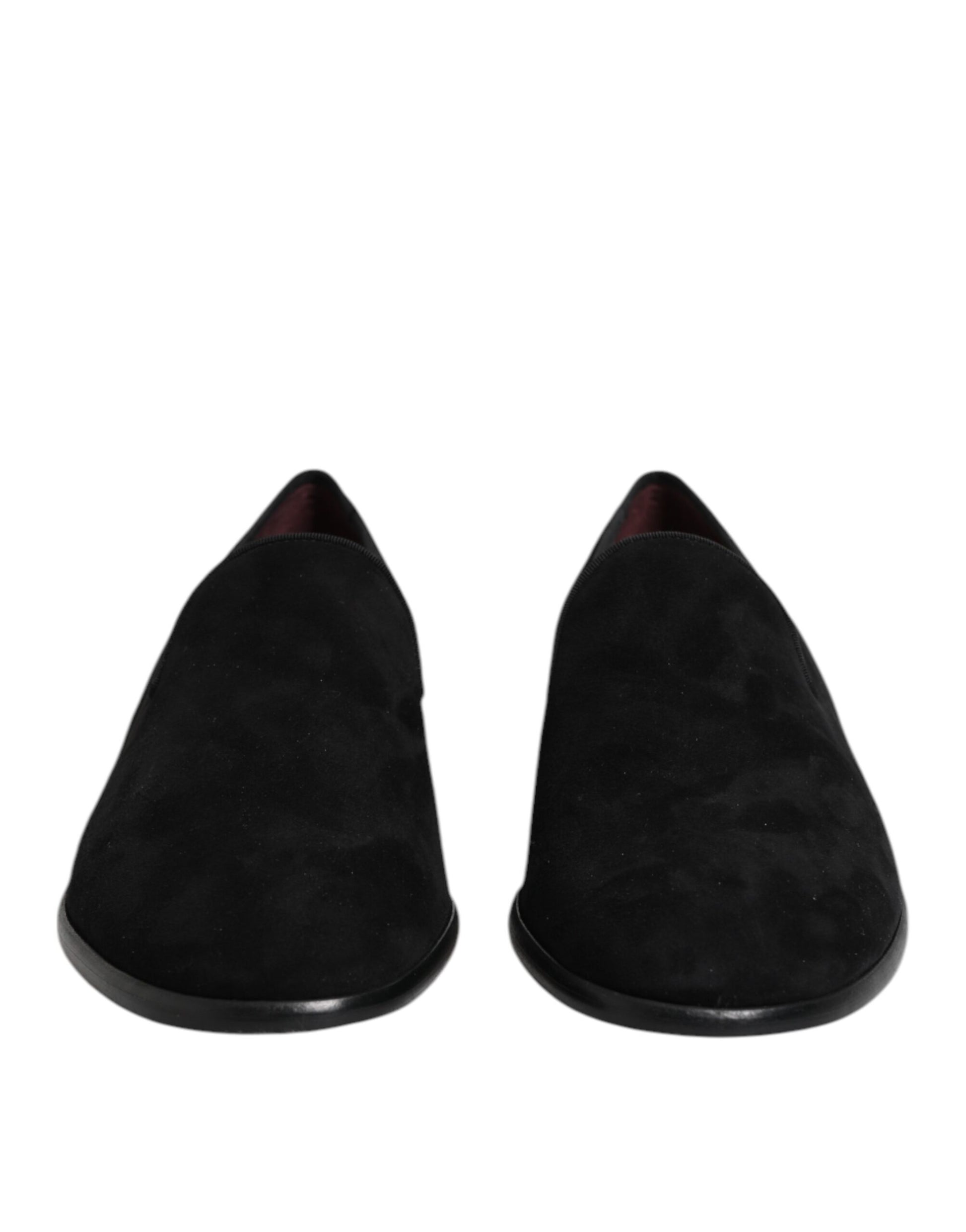 Dolce & Gabbana Black Slip On Loafers for Men alternate view