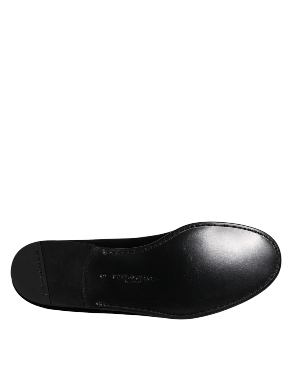 Dolce & Gabbana Black Slip On Loafers for Men additional view