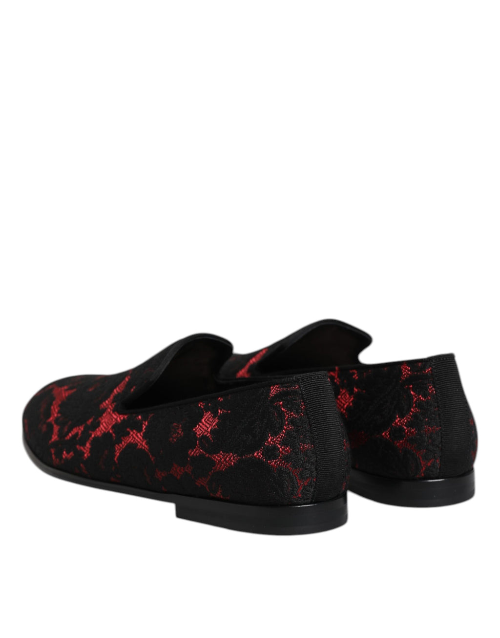 Dolce & Gabbana Red Slip On Loafers for Men additional view