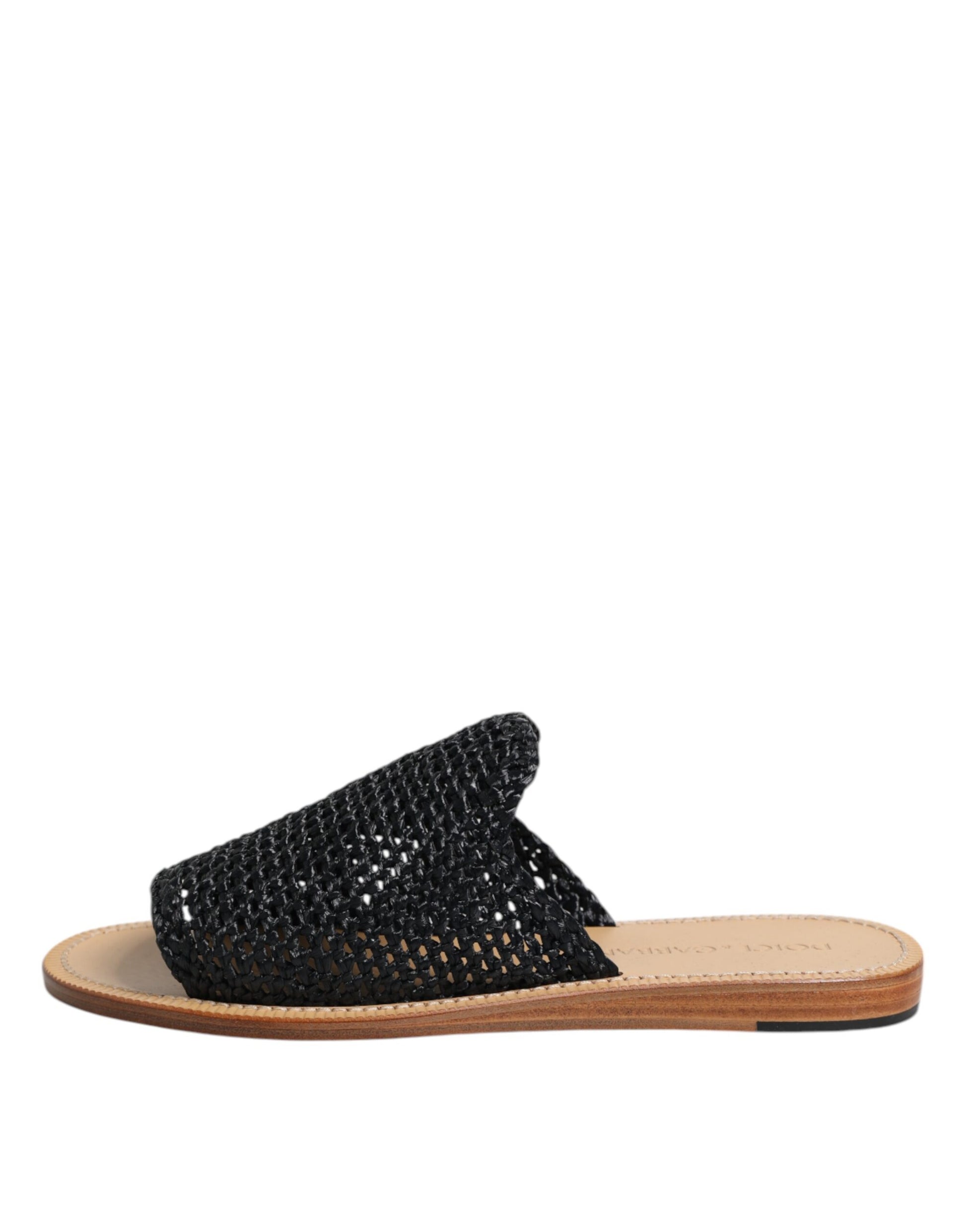 Dolce & Gabbana Black Slides for Men additional view