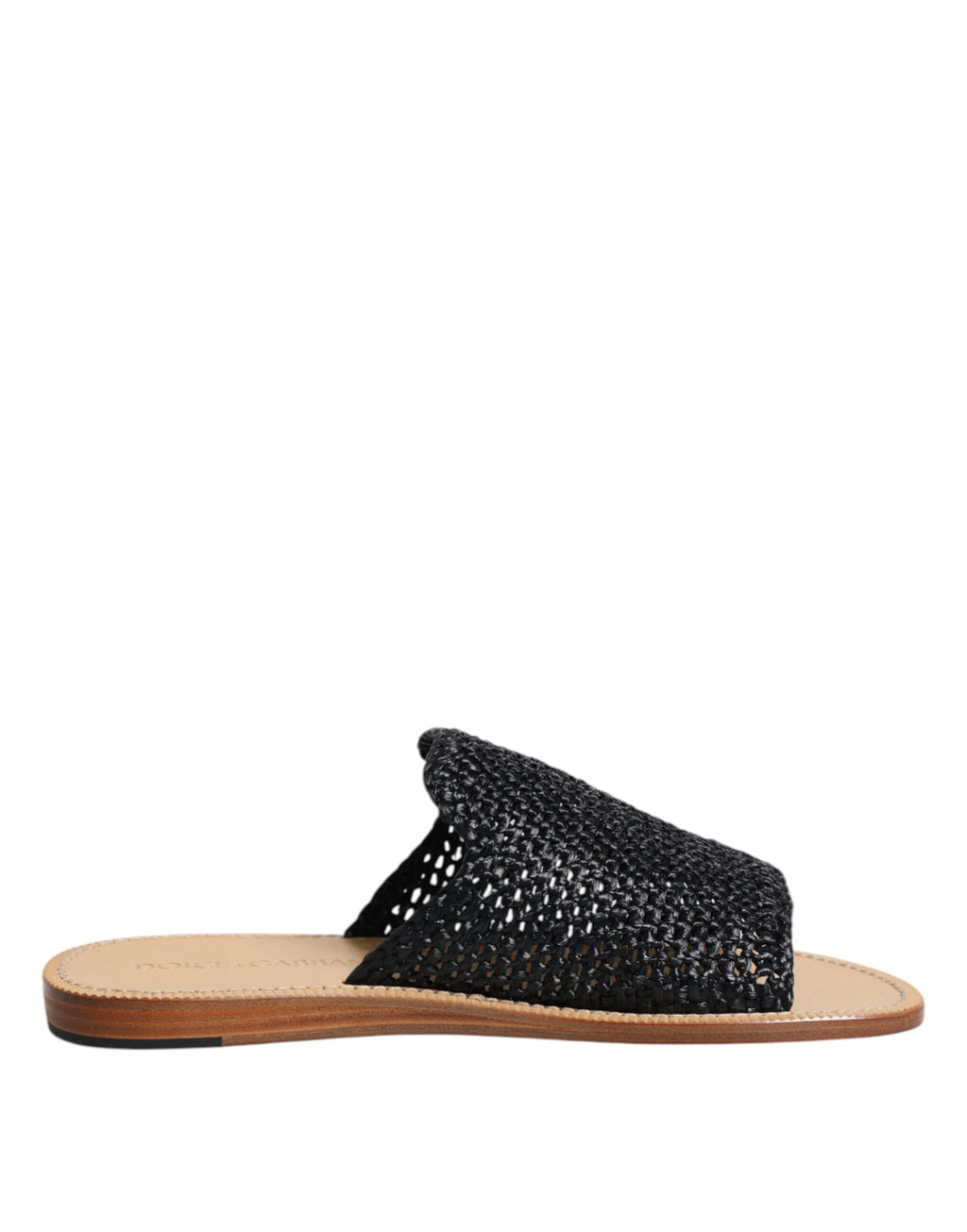 Dolce & Gabbana Black Slides for Men