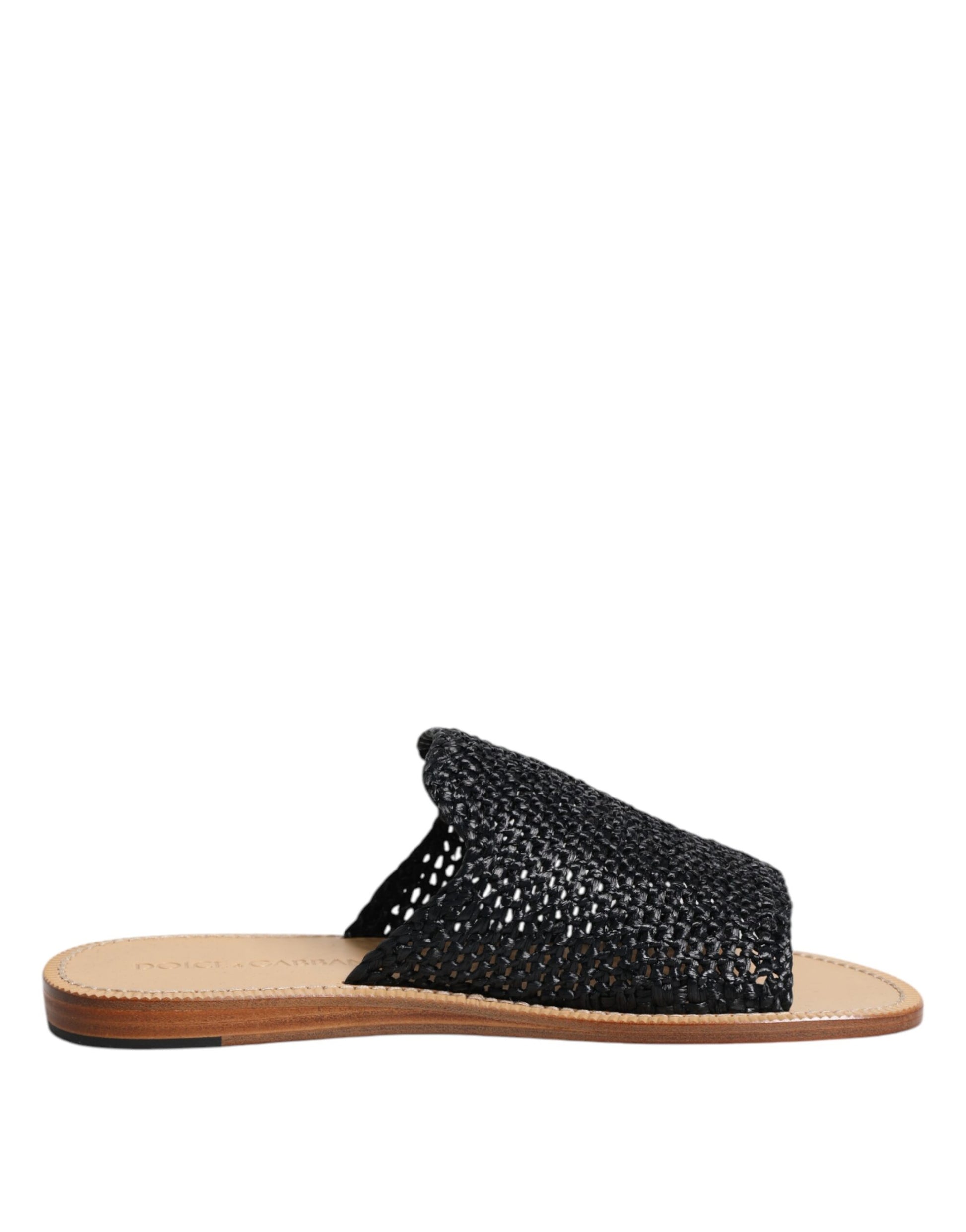 Dolce & Gabbana Black Slides for Men additional view
