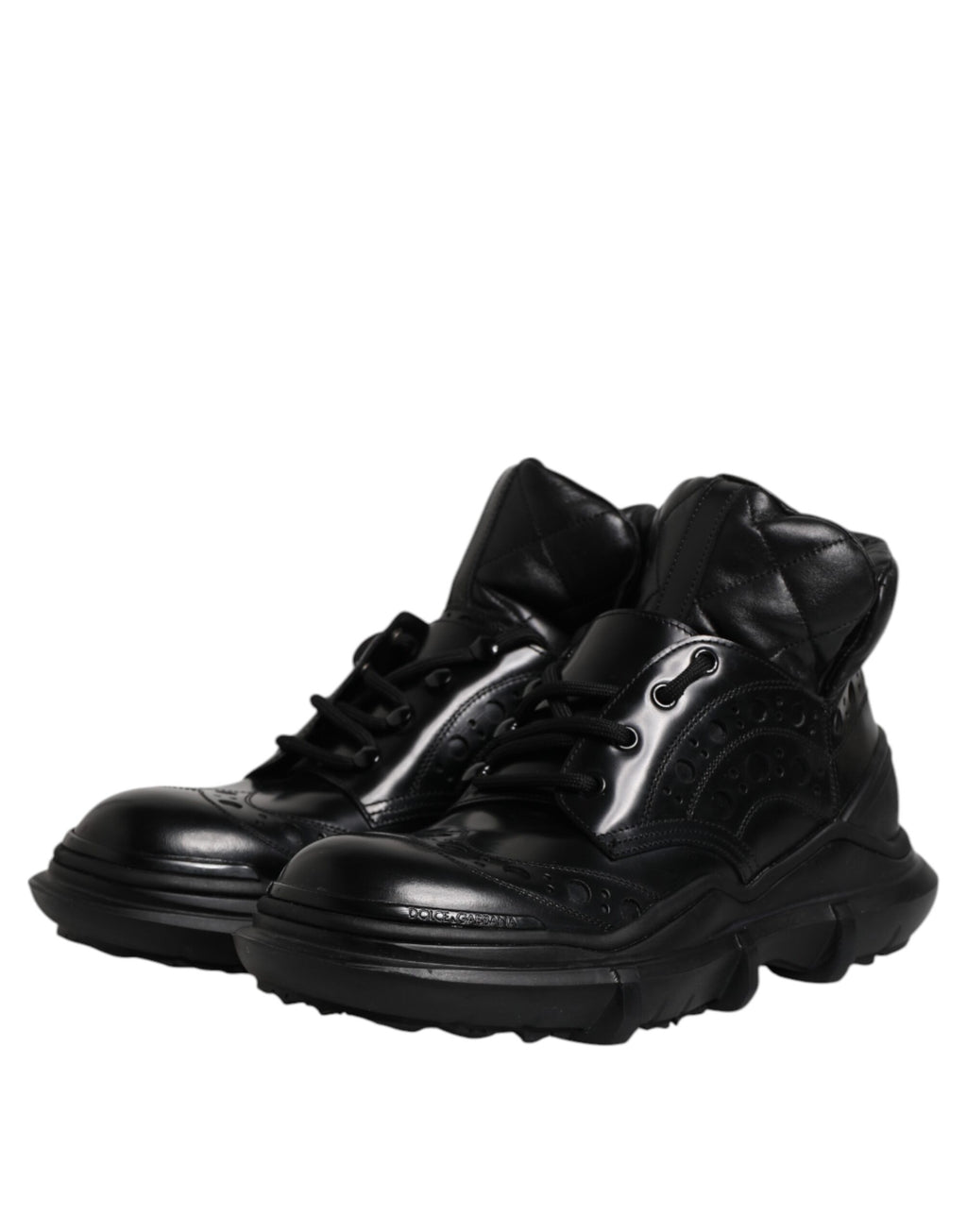 Dolce & Gabbana Black Ankle for Men side view