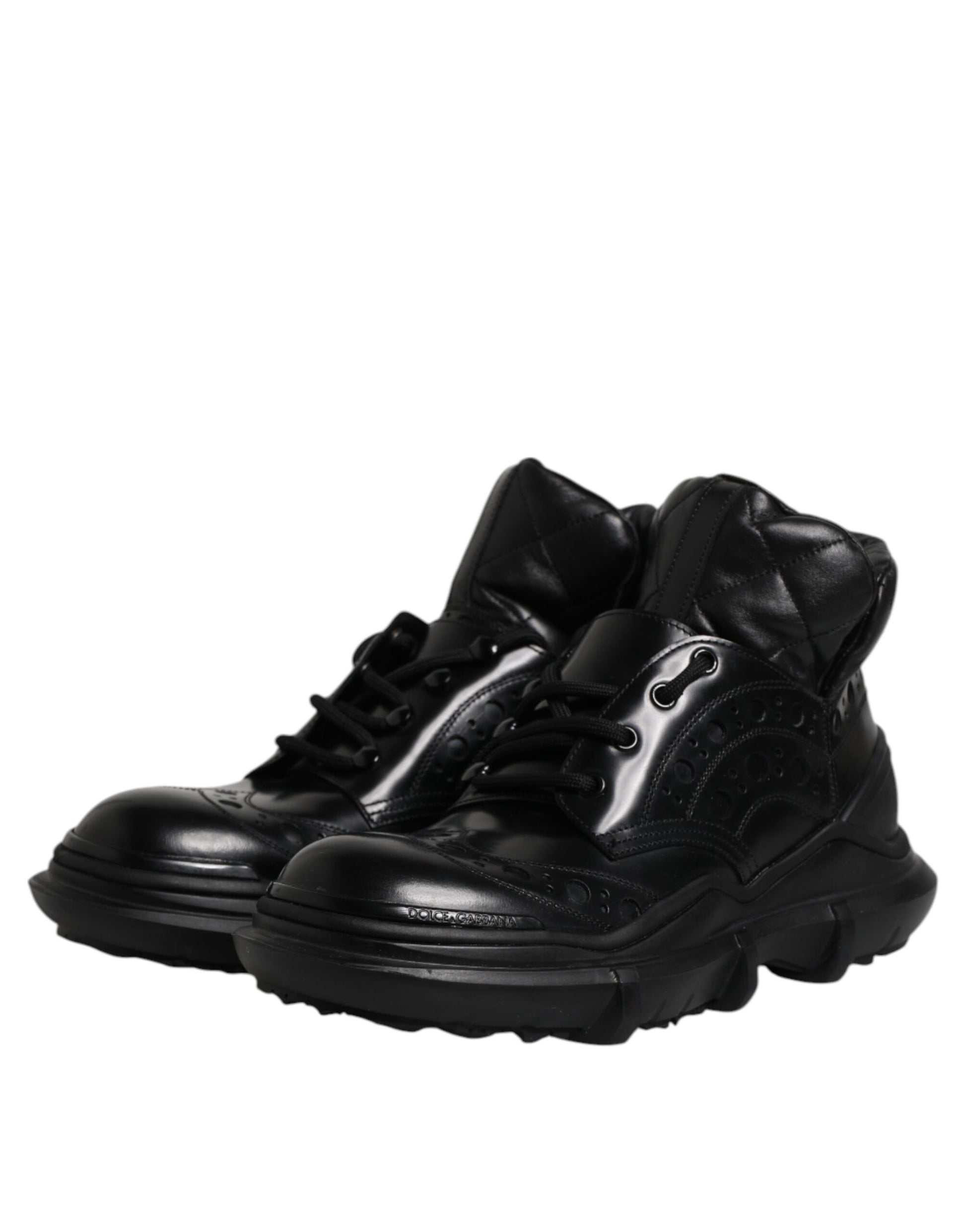 Dolce & Gabbana Black Ankle for Men side view