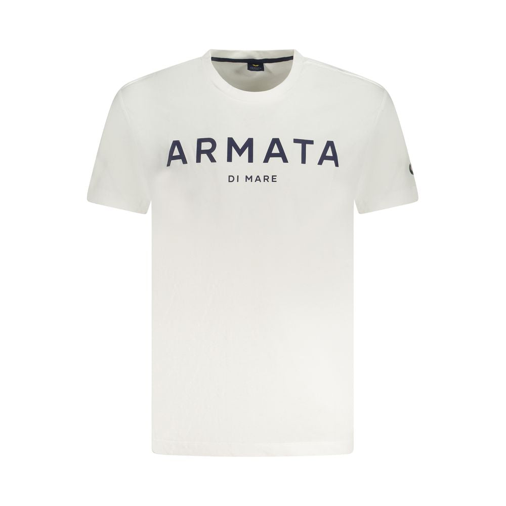 T-shirt Armata Di Mare Blanc Coton Homme