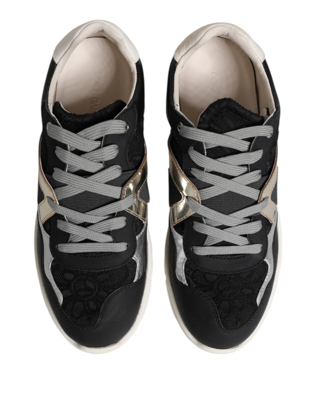 Dolce & Gabbana Multicolor Low Top Sneakers for Men detail view