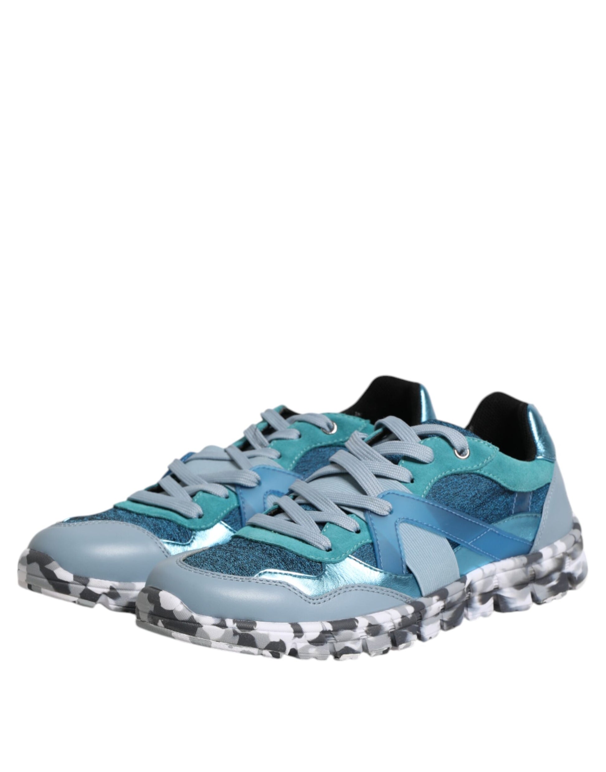Dolce & Gabbana Multicolor Low Top Sneakers for Men side view