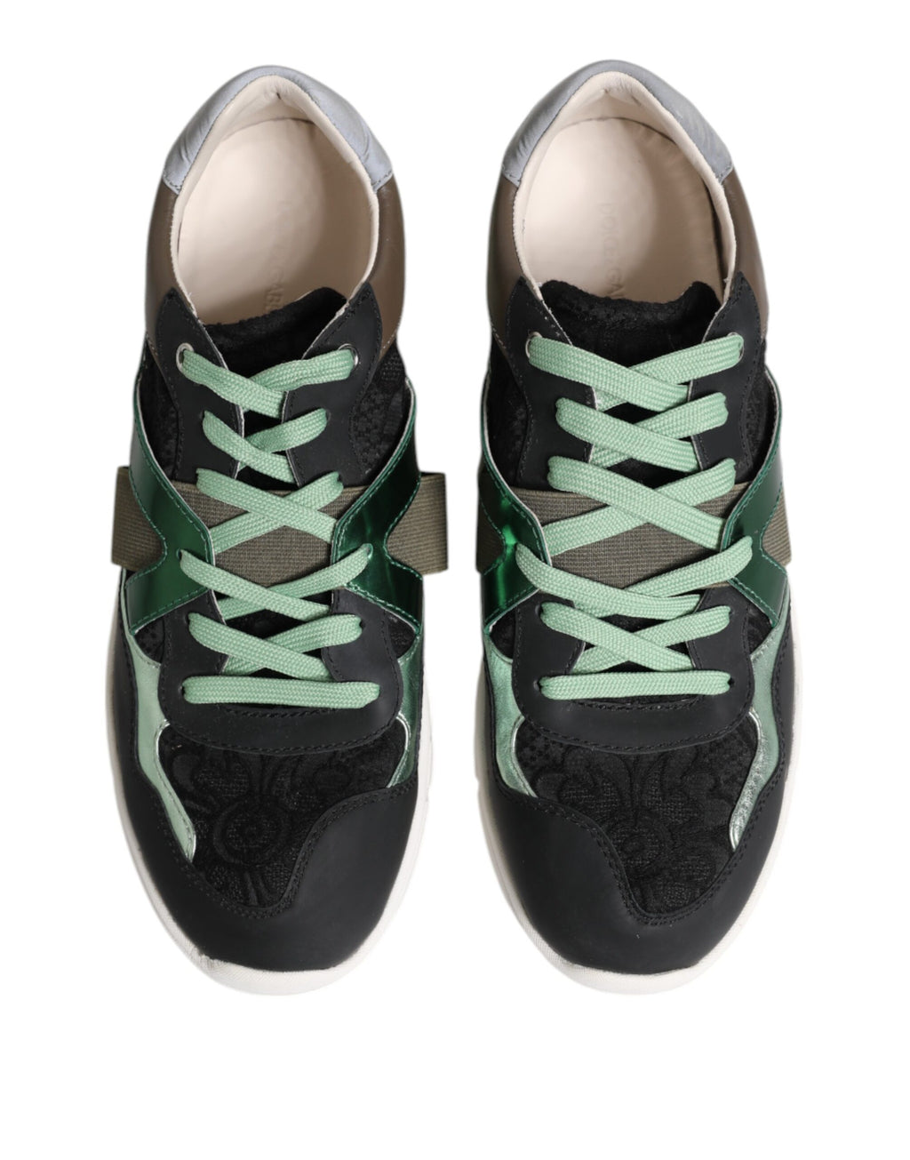 Dolce & Gabbana Multicolor Low Top Sneakers for Men detail view