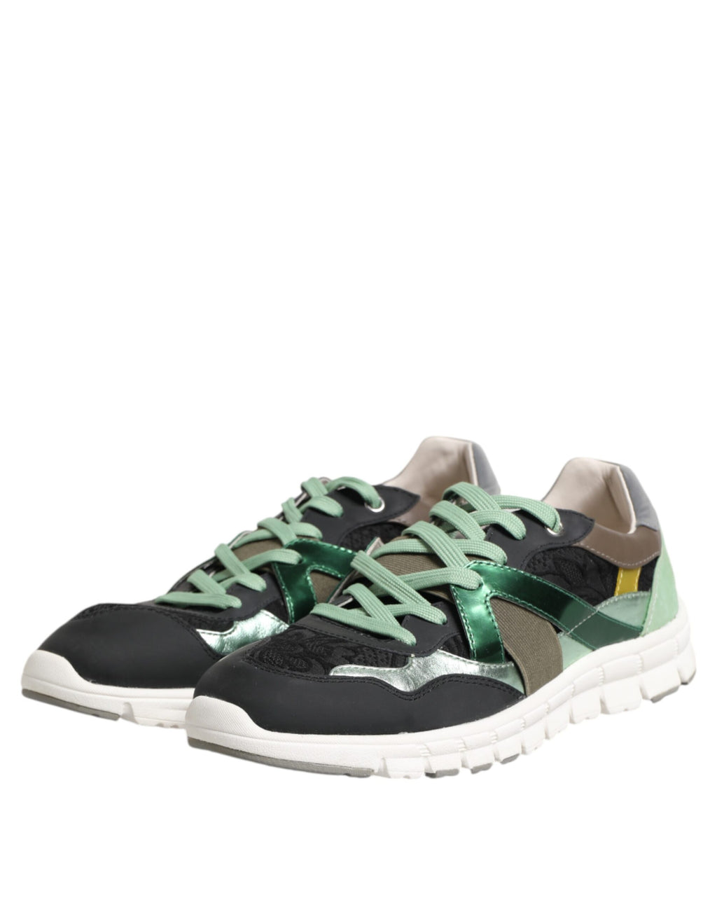 Dolce & Gabbana Multicolor Low Top Sneakers for Men side view