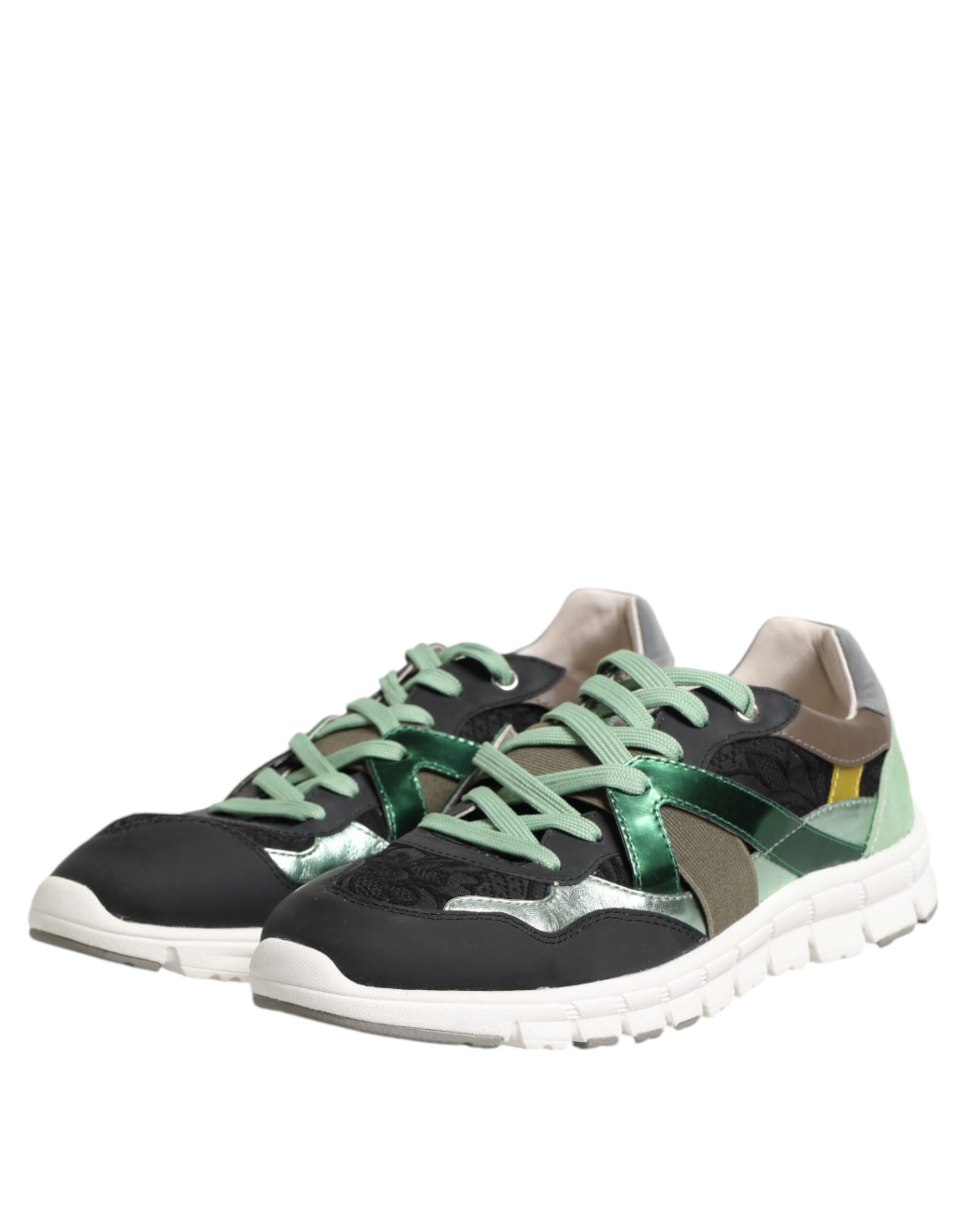 Dolce & Gabbana Multicolor Low Top Sneakers for Men side view