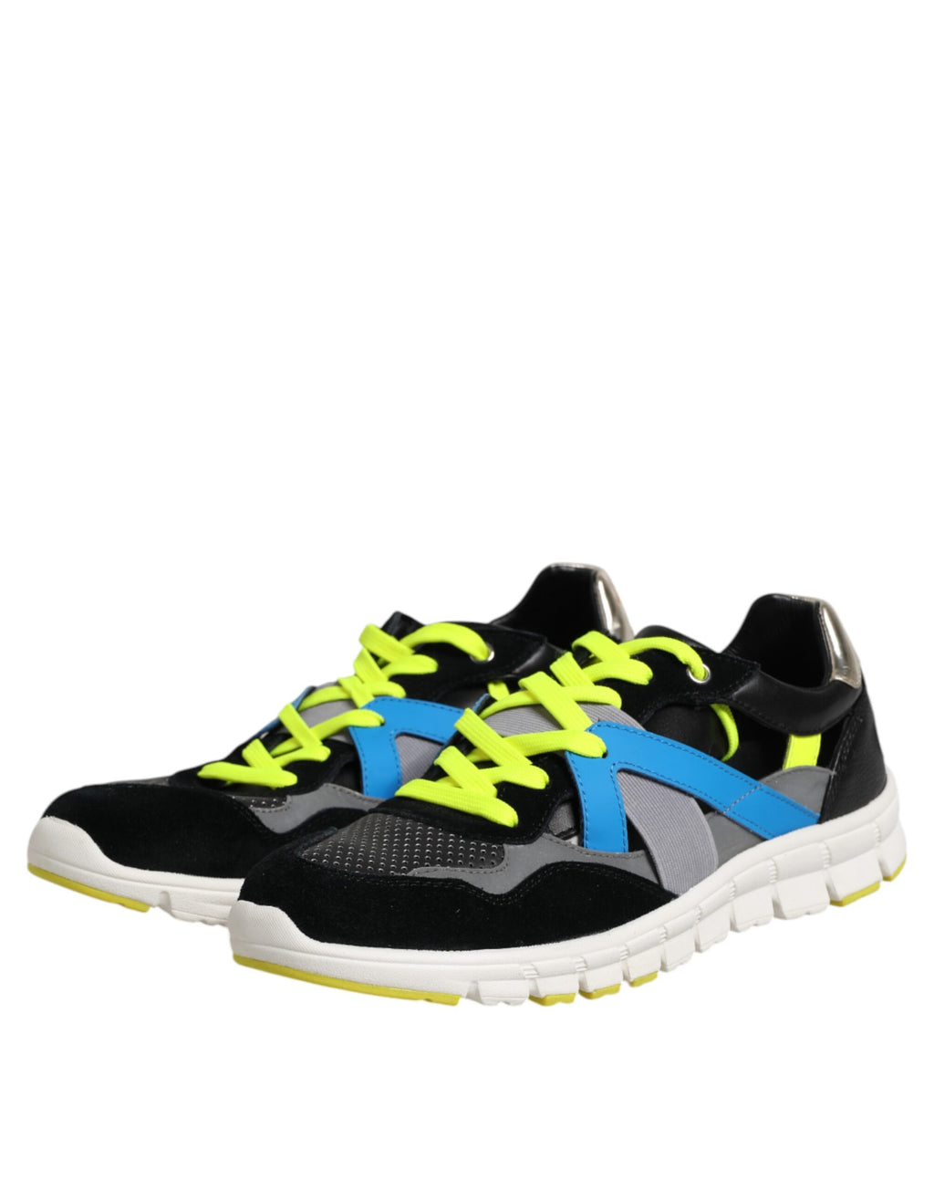 Dolce & Gabbana Multicolor Low Top Sneakers for Men side view