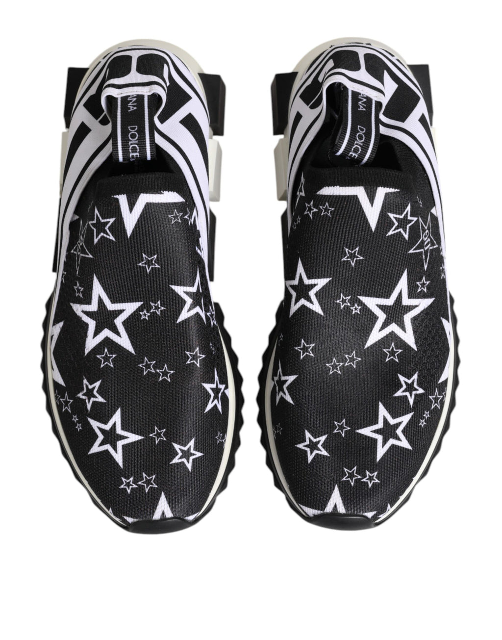 Dolce & Gabbana Black Low Top Sneakers for Men detail view