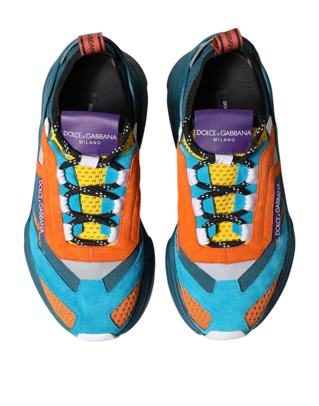 Dolce & Gabbana Multicolor Low Top Sneakers for Men detail view