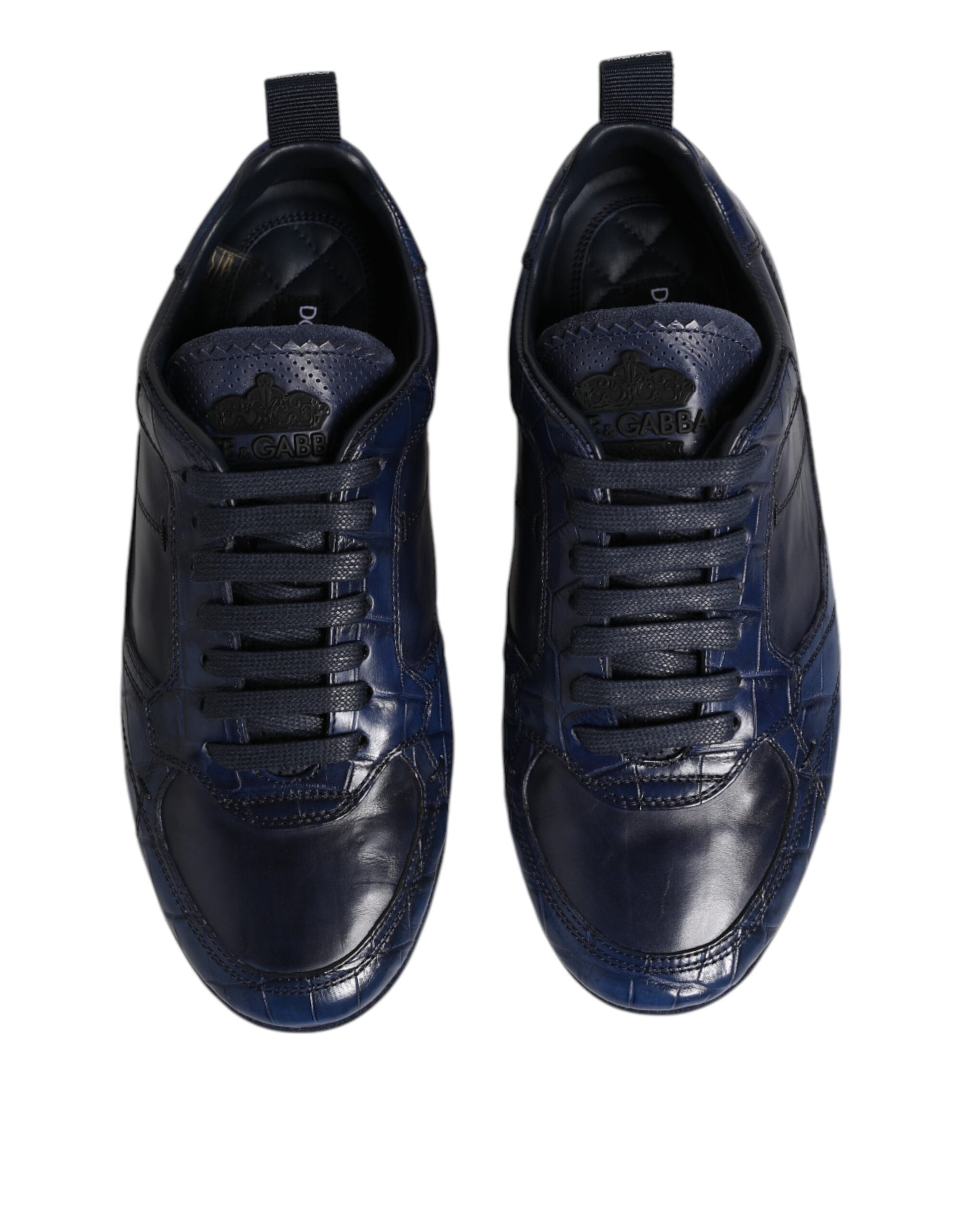 Dolce & Gabbana Blue Low Top Sneakers for Men detail view