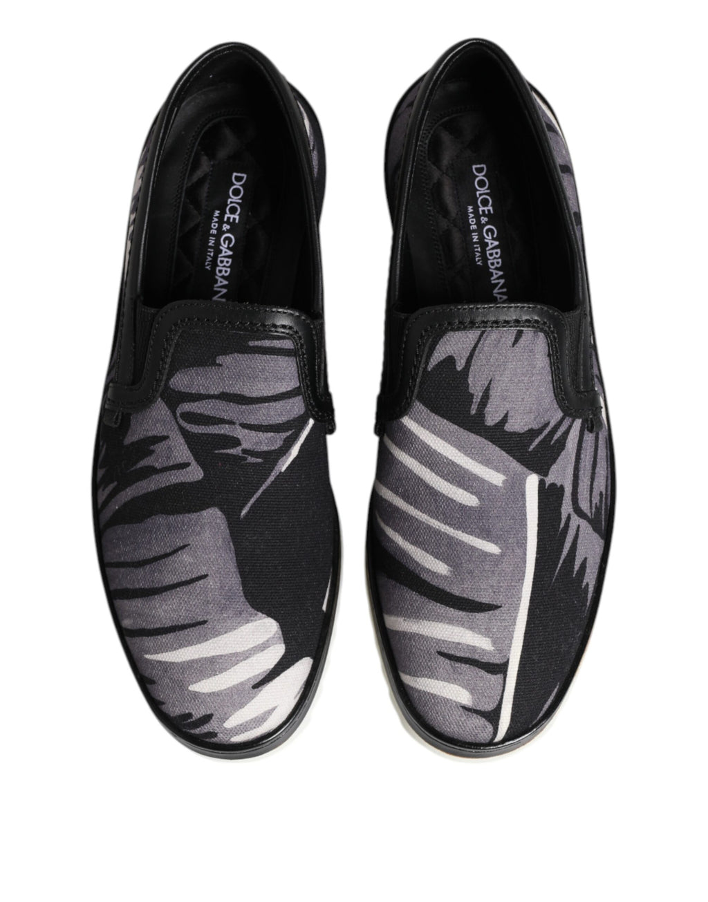 Dolce & Gabbana Black Low Top Sneakers for Men detail view