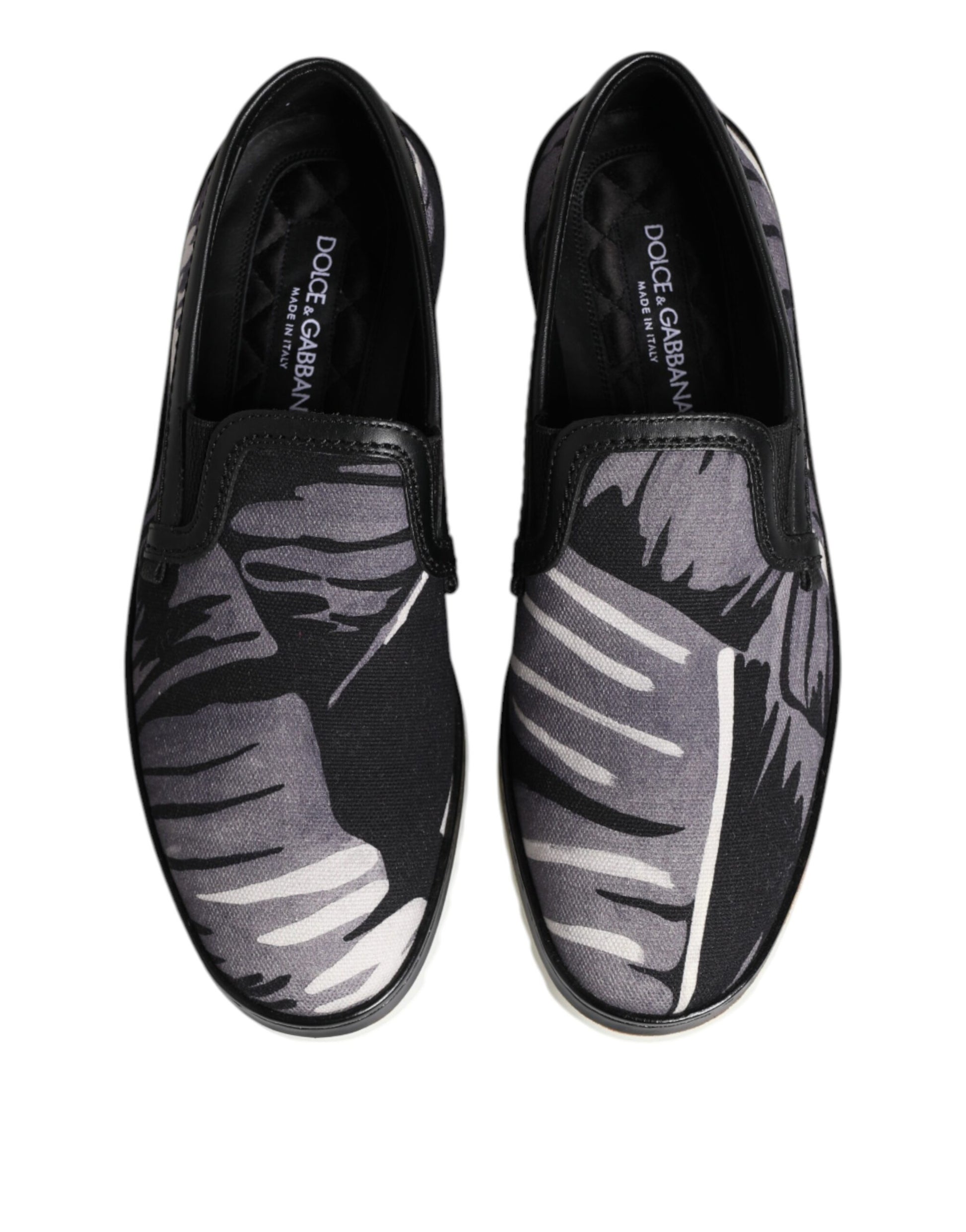 Dolce & Gabbana Black Low Top Sneakers for Men detail view