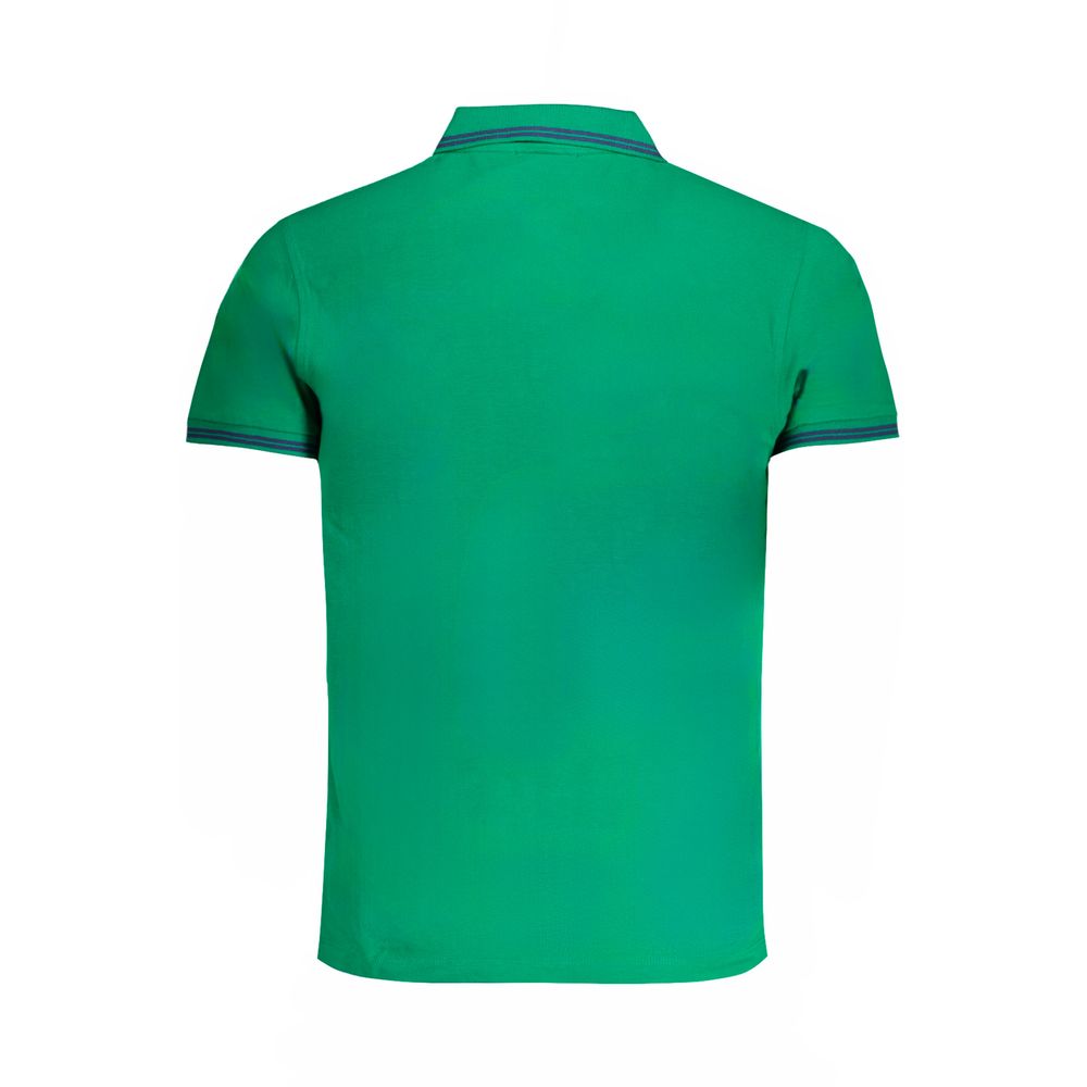 Cavalli Class Grünes Baumwoll-Herren-Polo
