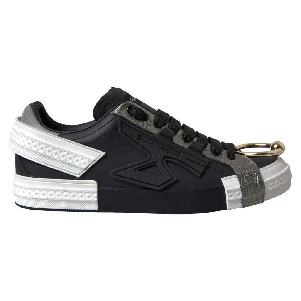 Dolce & Gabbana Black Low Top Sneakers for Men additional view