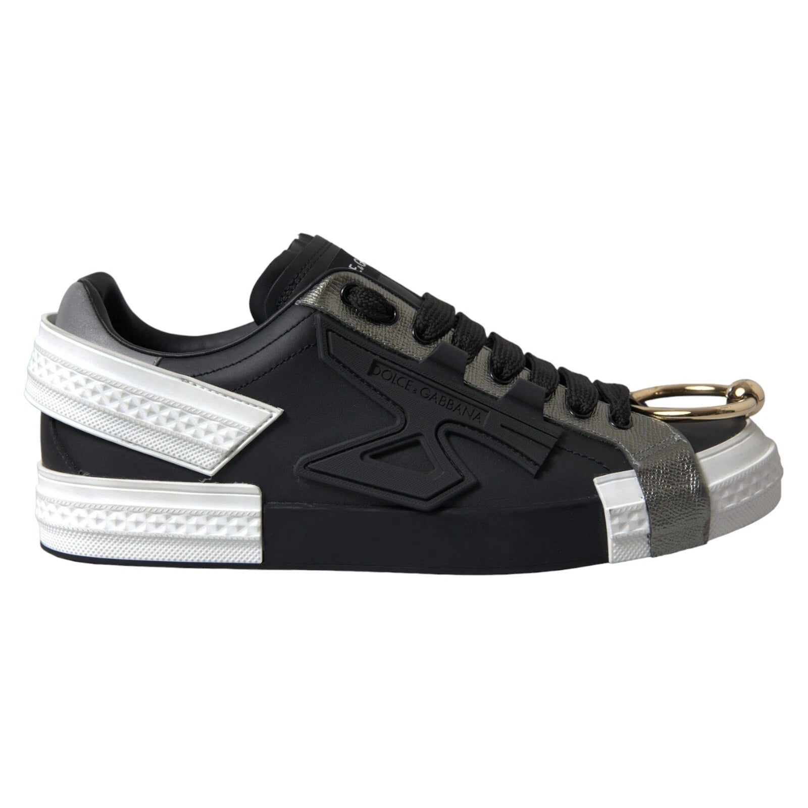 Dolce & Gabbana Black Low Top Sneakers for Men