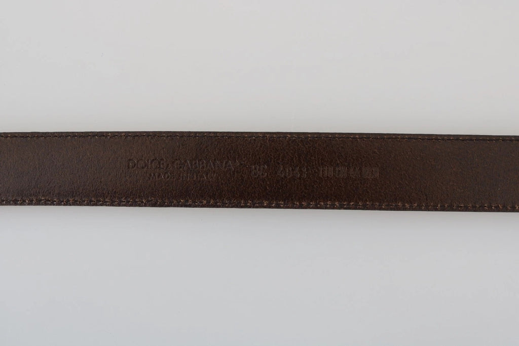 Dolce & Gabbana Grey Belt for Men side view