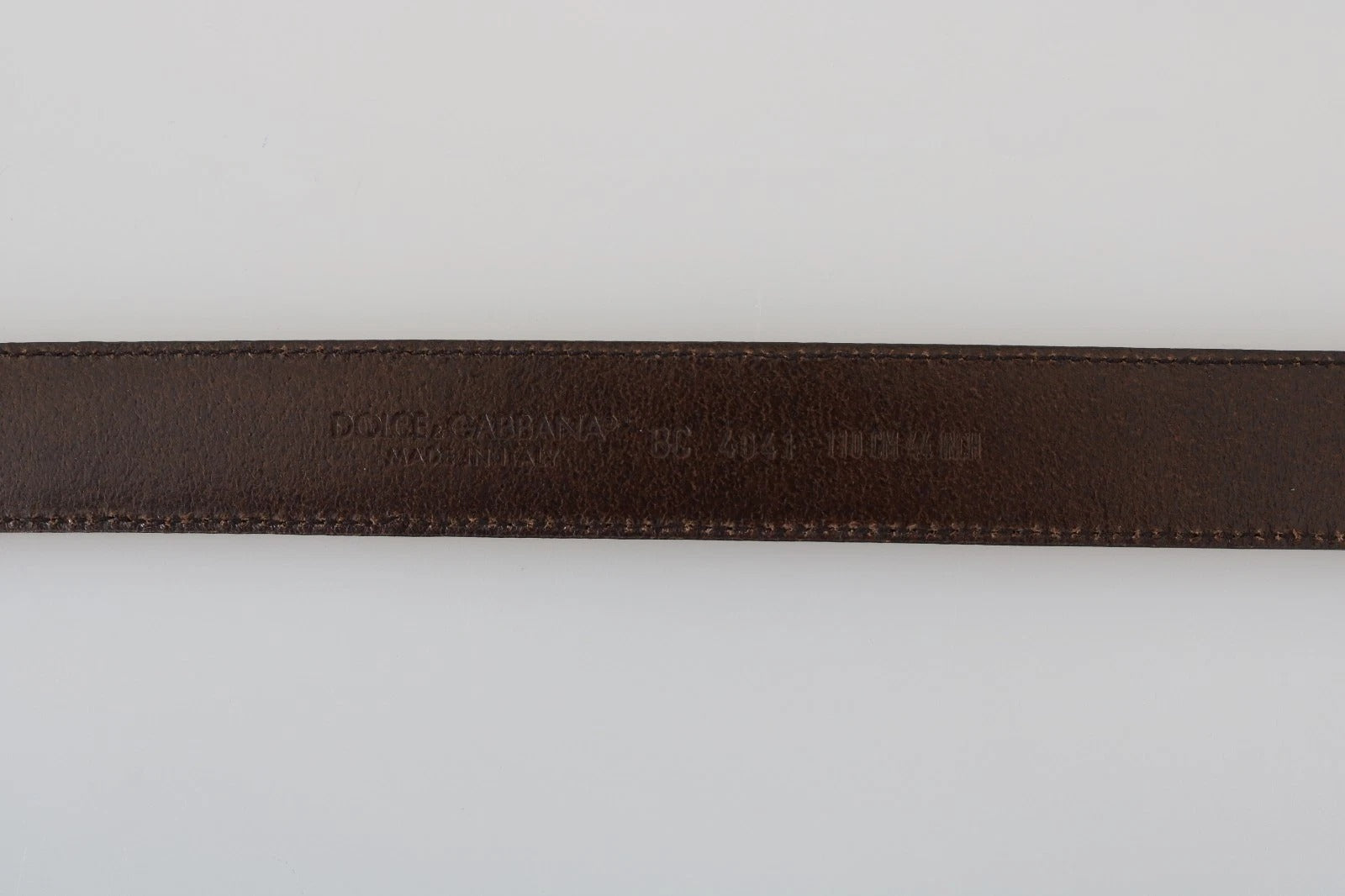 Dolce & Gabbana Grey Belt for Men side view