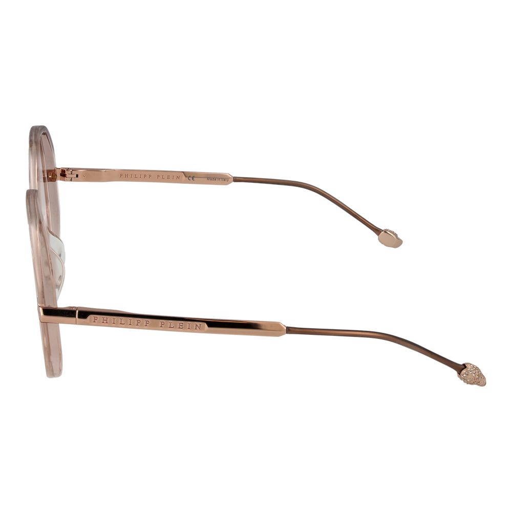 Philipp Plein Pink Glasses Frames for Women side view