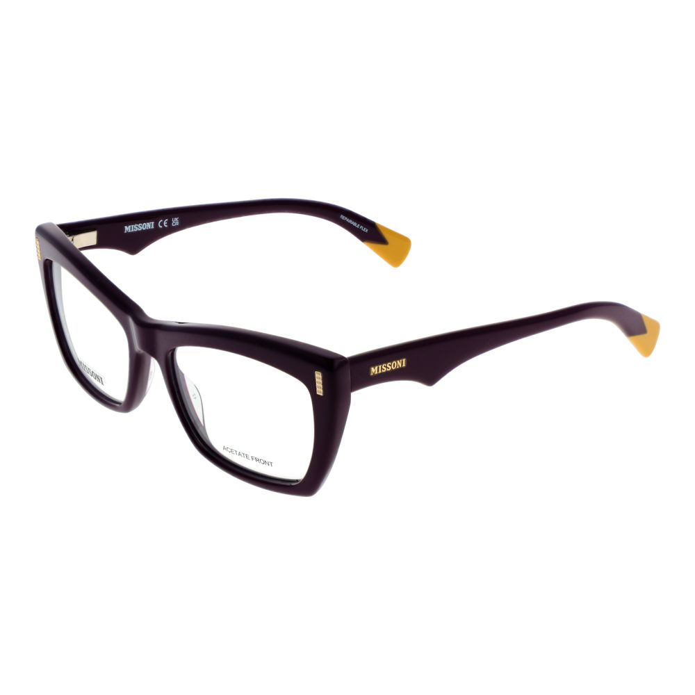 Missoni Purple Glasses Frames for Women
