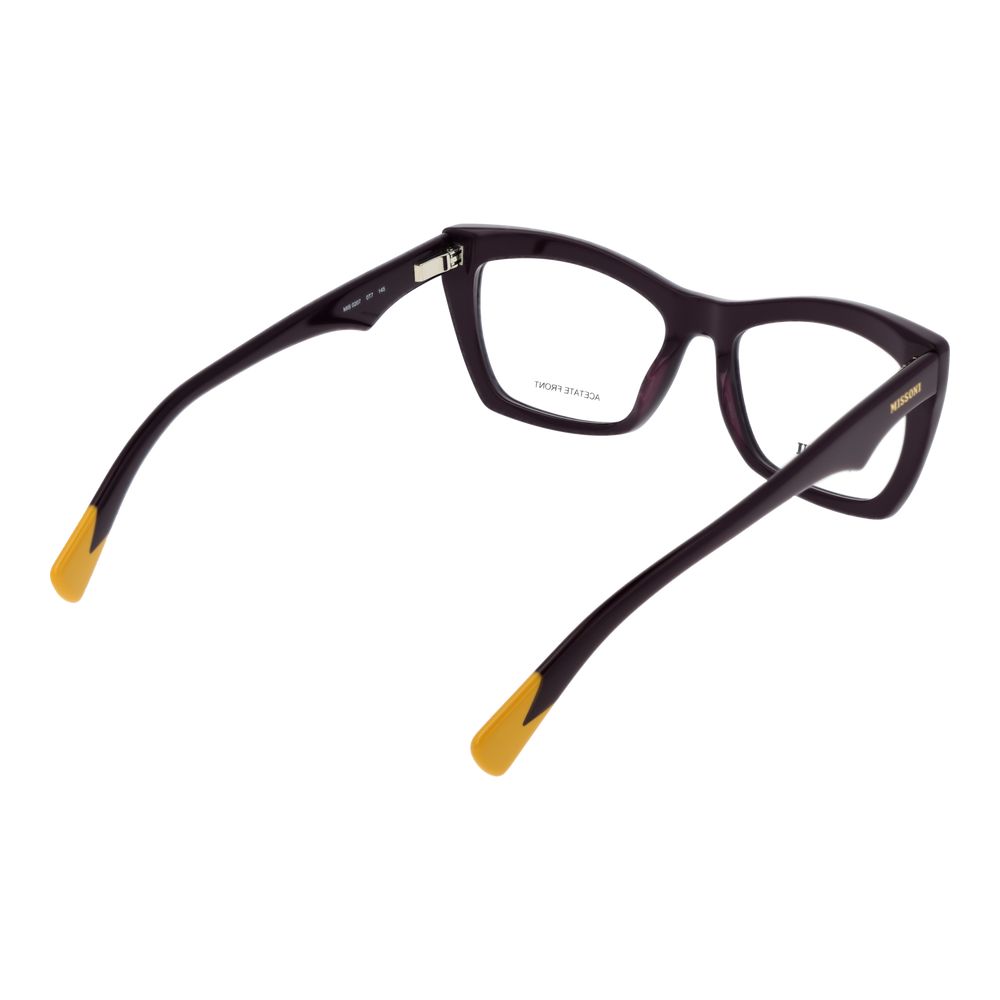 Missoni Purple Glasses Frames for Women detail view