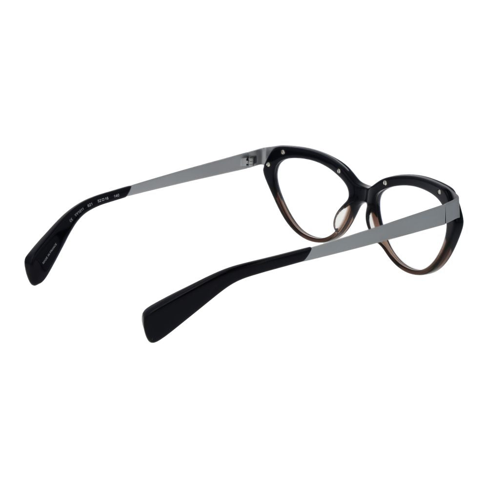 Yohji Yamamoto Black Glasses Frames Unisex detail view