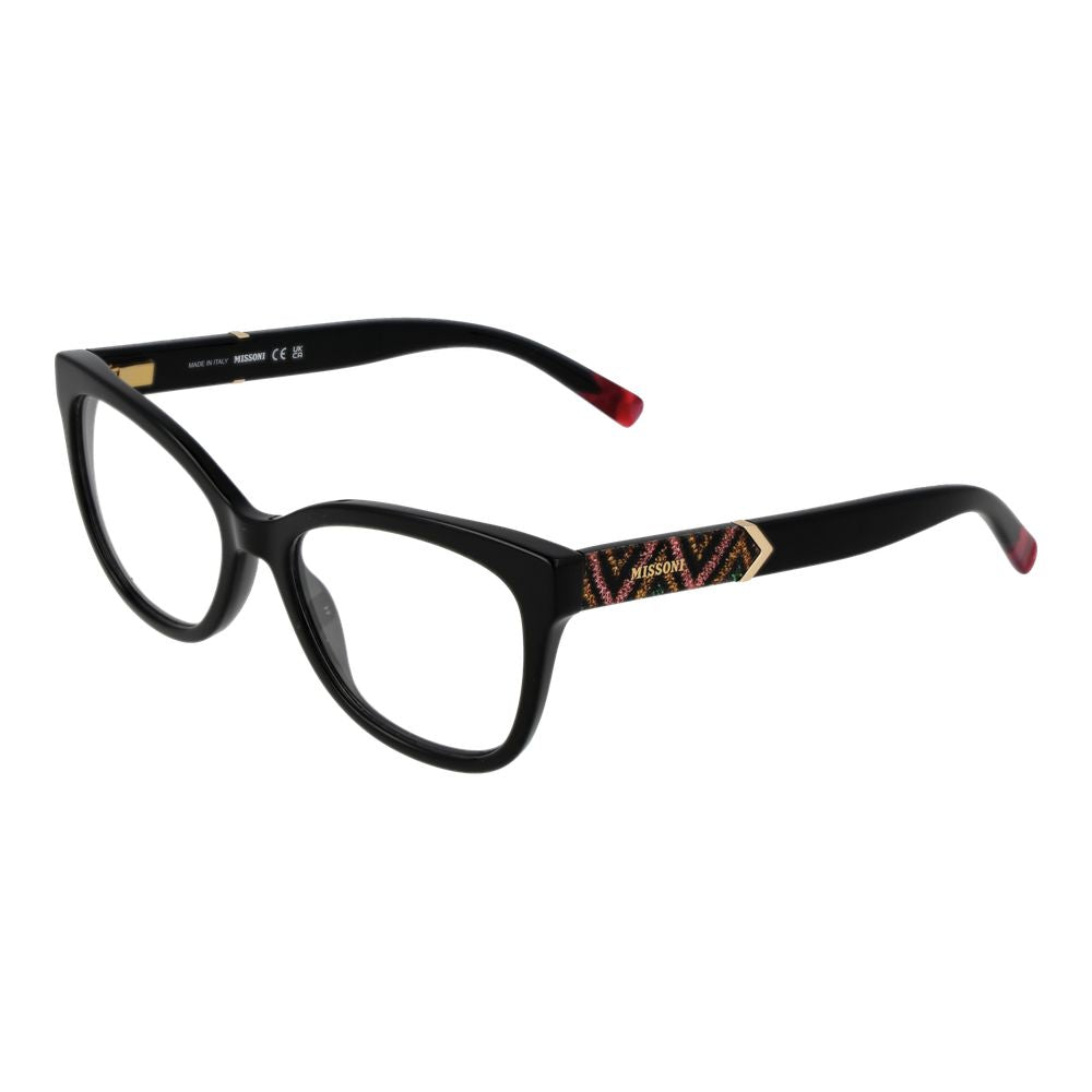 Missoni Black Glasses Frames for Women