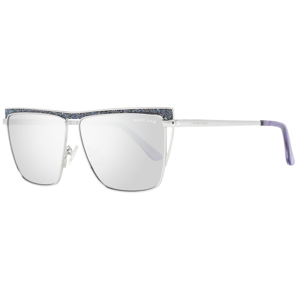 Marciano by Guess Silver Sunglasses for Women