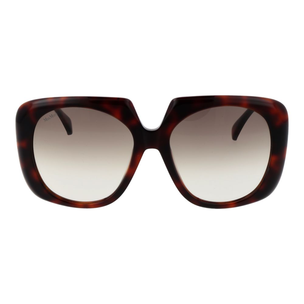 Lunettes de soleil Max Mara marron en acétate