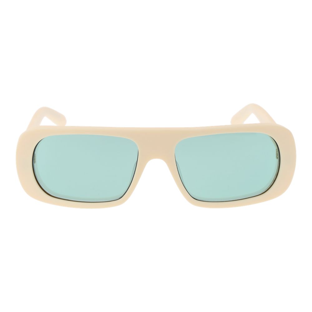 Lunettes de soleil GCDS en acétate beige