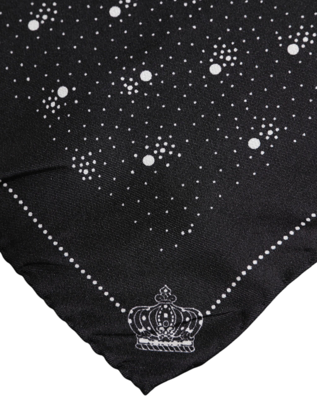 Dolce & Gabbana Black Scarf for Men detail view