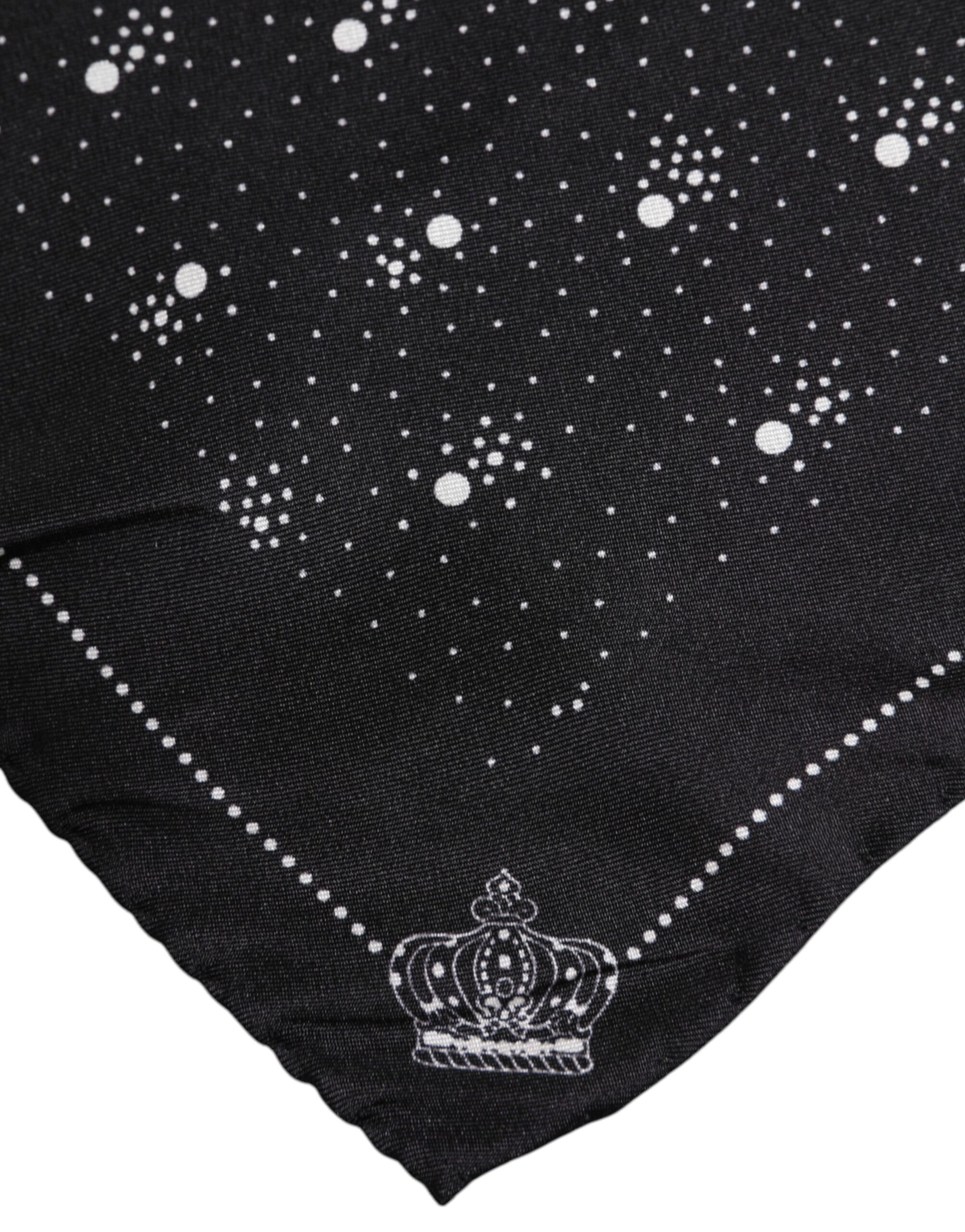 Dolce & Gabbana Black Scarf for Men detail view