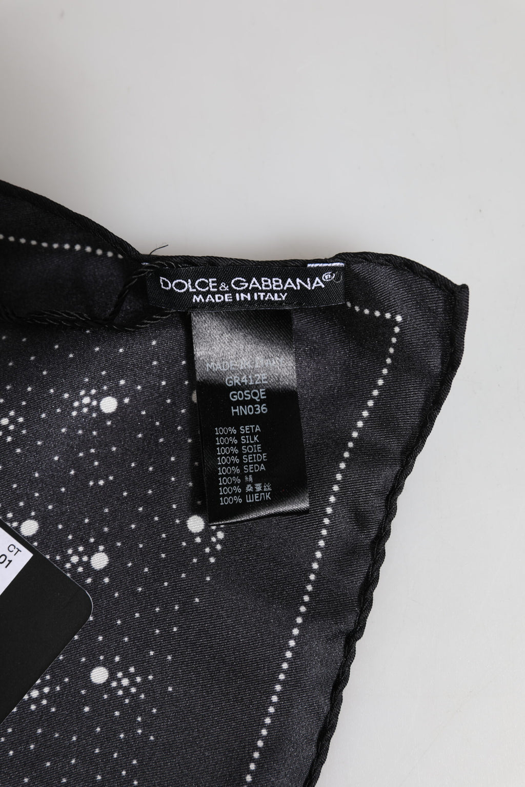 Dolce & Gabbana Black Scarf for Men additional view