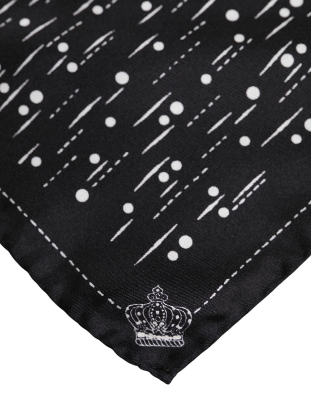 Dolce & Gabbana Black Scarf for Men detail view