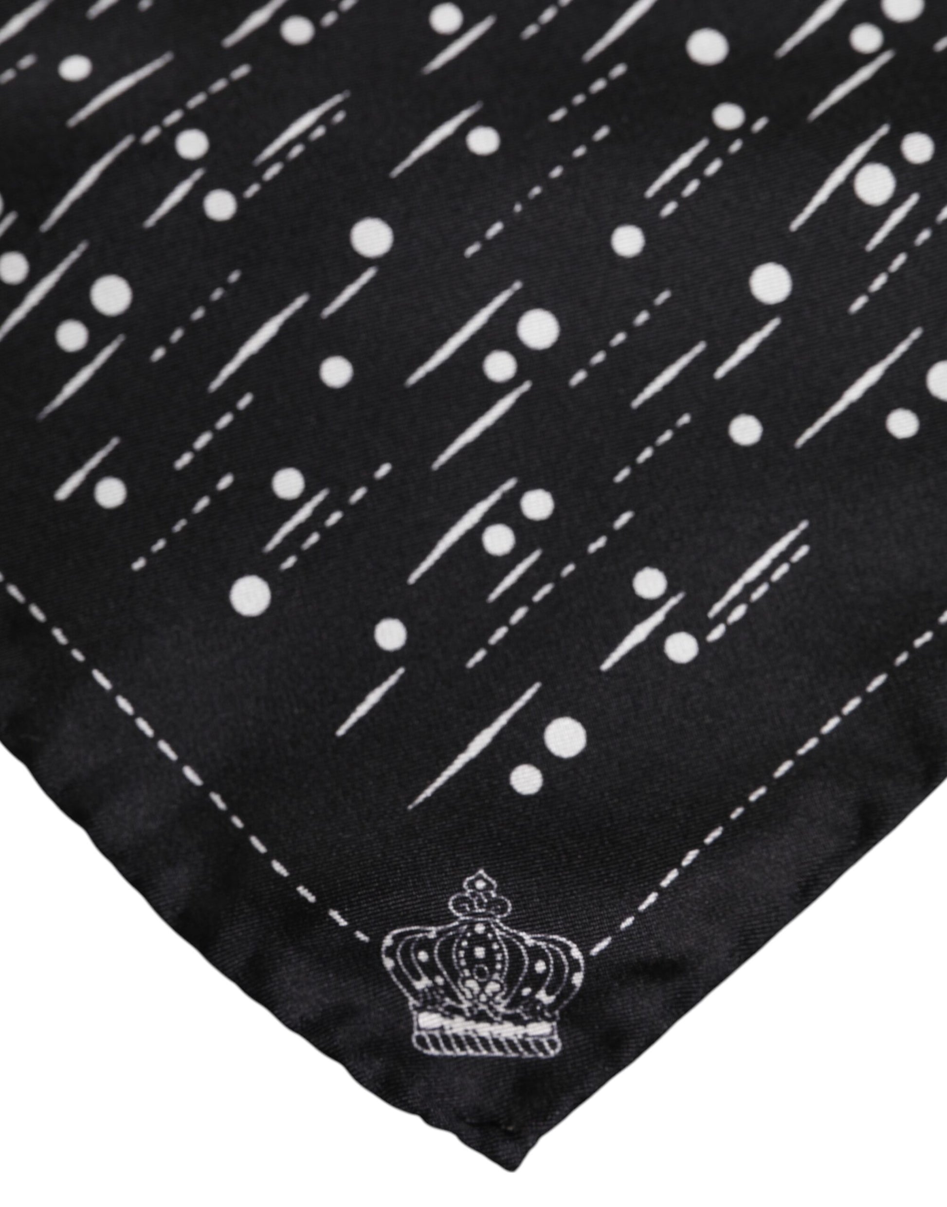 Dolce & Gabbana Black Scarf for Men detail view