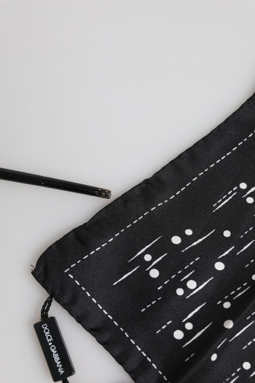 Dolce & Gabbana Black Scarf for Men additional view