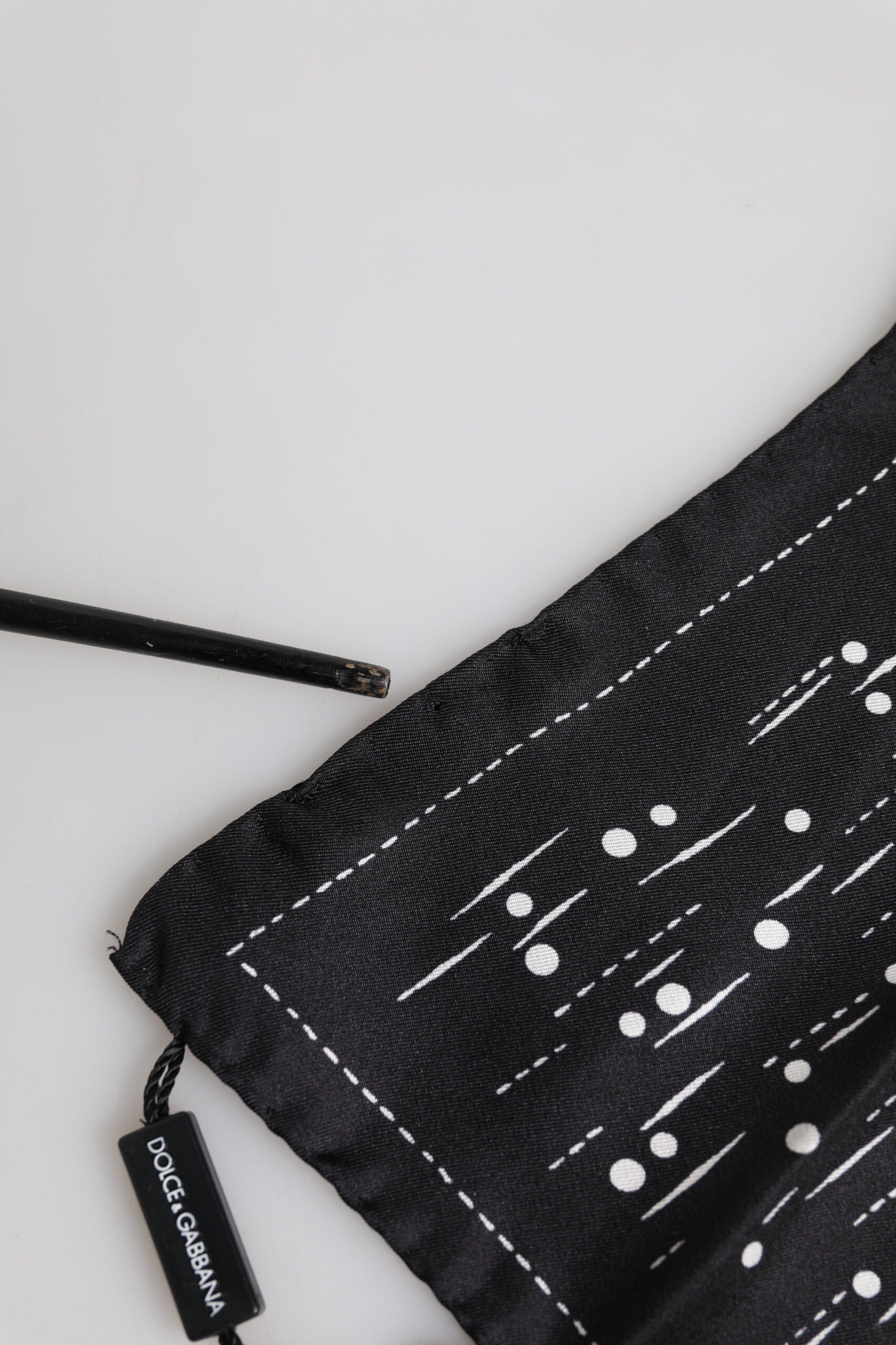 Dolce & Gabbana Black Scarf for Men additional view