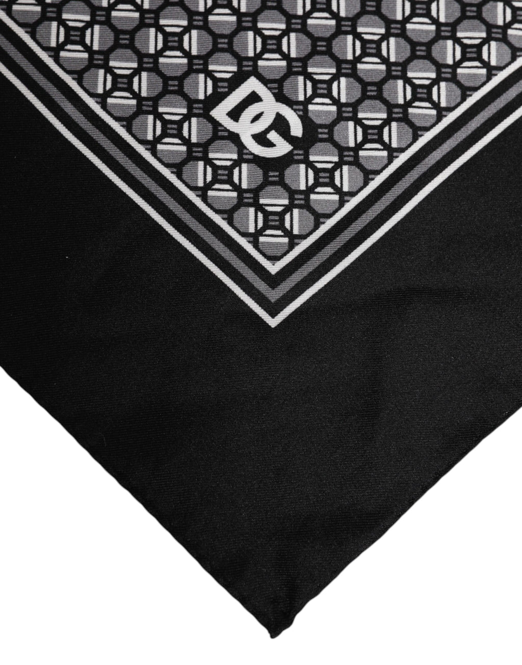 Dolce & Gabbana Black Scarf for Men detail view